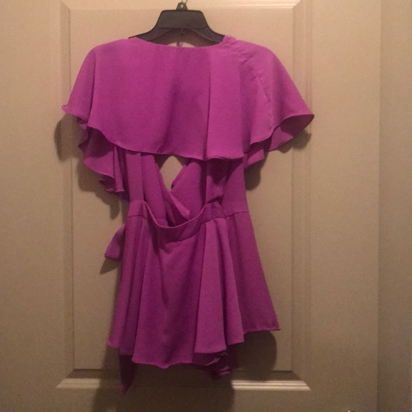 Magenta Romper - Picture 4 of 4